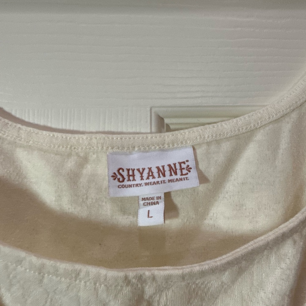 Cream Ruched Tank Top - Picture 3 of 3